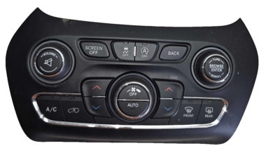 15 16 17 18 JEEP CHEROKEE Heater A/c Control DUAL ZONE w/ Auto Engine Stop/Start