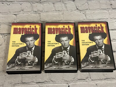 Maverick The Collectors Edition [Lot of 3 VHS]