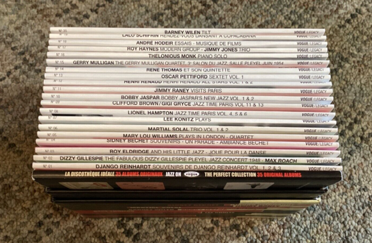 Jazz On Disques Vogue - 35 Original Albums (2013) 20xCD Box Set w