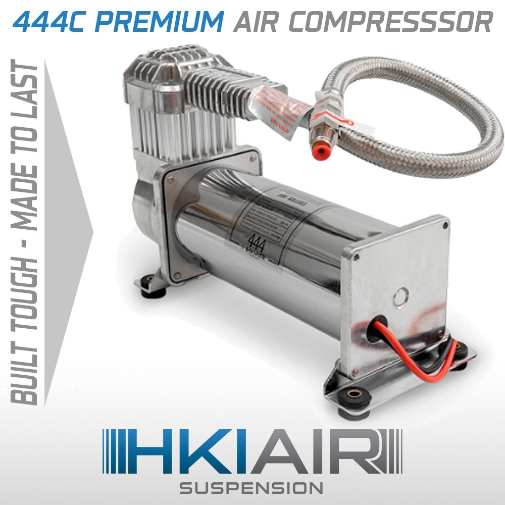 Tough Premium 444C Chrome Air Compressor For Suspension And Horn