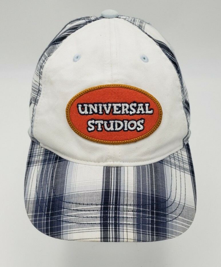 Vintage Universal Studios Plaid Adjustable Baseball Cap | eBay display picture 1