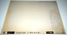 VOLKSWAGEN CAMPMOBILE - LT MOD. 83-96 (D-T) PARTS CATALOGUE ON MICROFICHE JAN.99