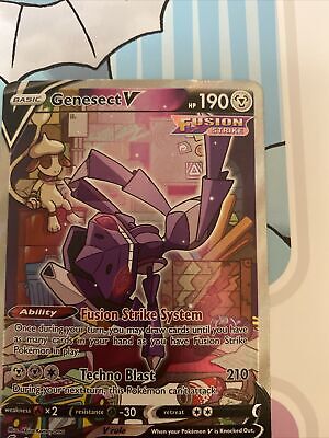  Genesect V - 255/264 - Full Art Ultra Rare - Sword