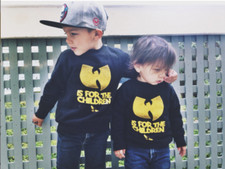 Wutang kids crewneck sweater
