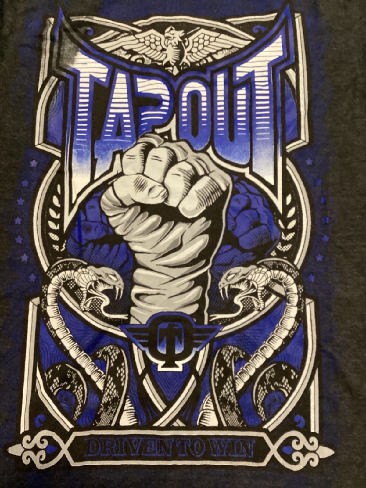 ALTRA T shirt tap out Driven to win (XL)