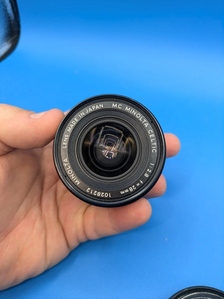 RARE Minolta MD Minolta Celtic 28mm F/2.8 Vintage Lens Manual Focus #1028212 - Image 3 of 4