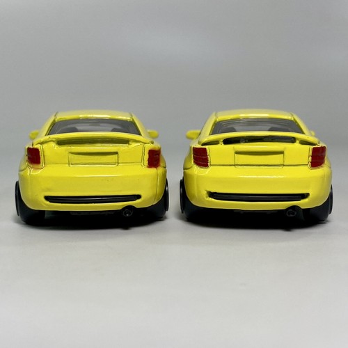 MotorMax #6011 Toyota Celica 1/64 Diecast Yellow 2-Variations Near-Mint - Picture 6 of 12