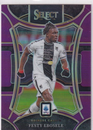 Panini Select Serie A 2023-24 No. 166 Festy Ebosele Purple Prizm 46/49 - 第 1/2 張圖片