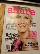 Allure The Beauty Expert Amber Valletta June 2014 RARE HTF