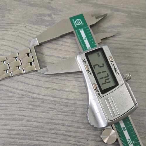 Schönes Edelstahl Uhrenarmband / Uhrenarmband 22mm - Bild 17 von 21