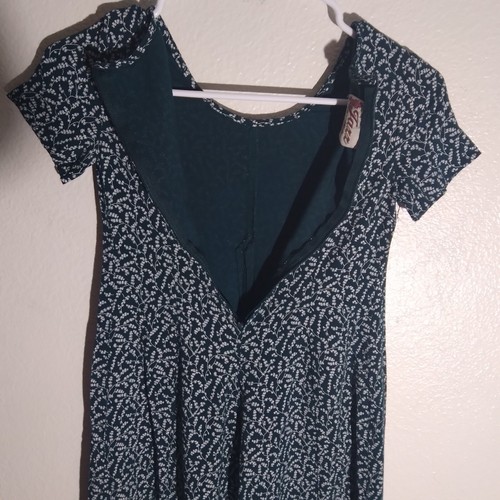 Jazz Kids Girl's Dark Green White Size 7 Jumpsuit Lined Wide Legs Short Sleeves - Picture 12 of 12