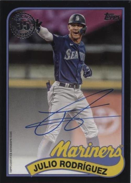 2024 Topps Series 1 - Julio Rodriguez #89BA-JROD-2 - 1 of 1