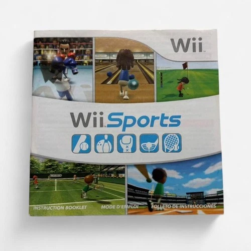 Nintendo Wii Sports Game Complete with Disc, Manual, and Case 2006 Tested
