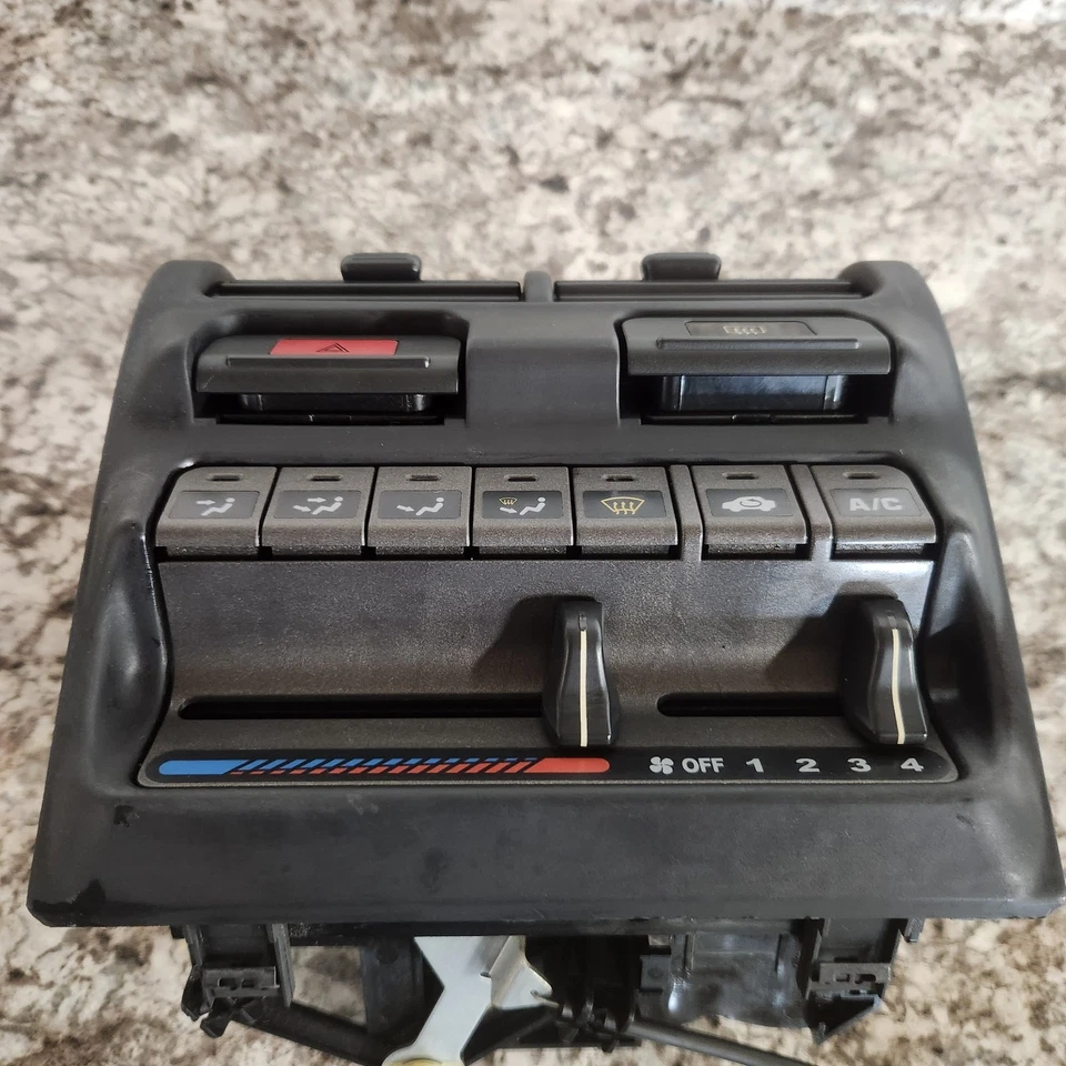 94-01 OEM Acura Integra DC центральный вентиляционный климат-контроль / переключатель лицевая панель - Изображение 3 из 4