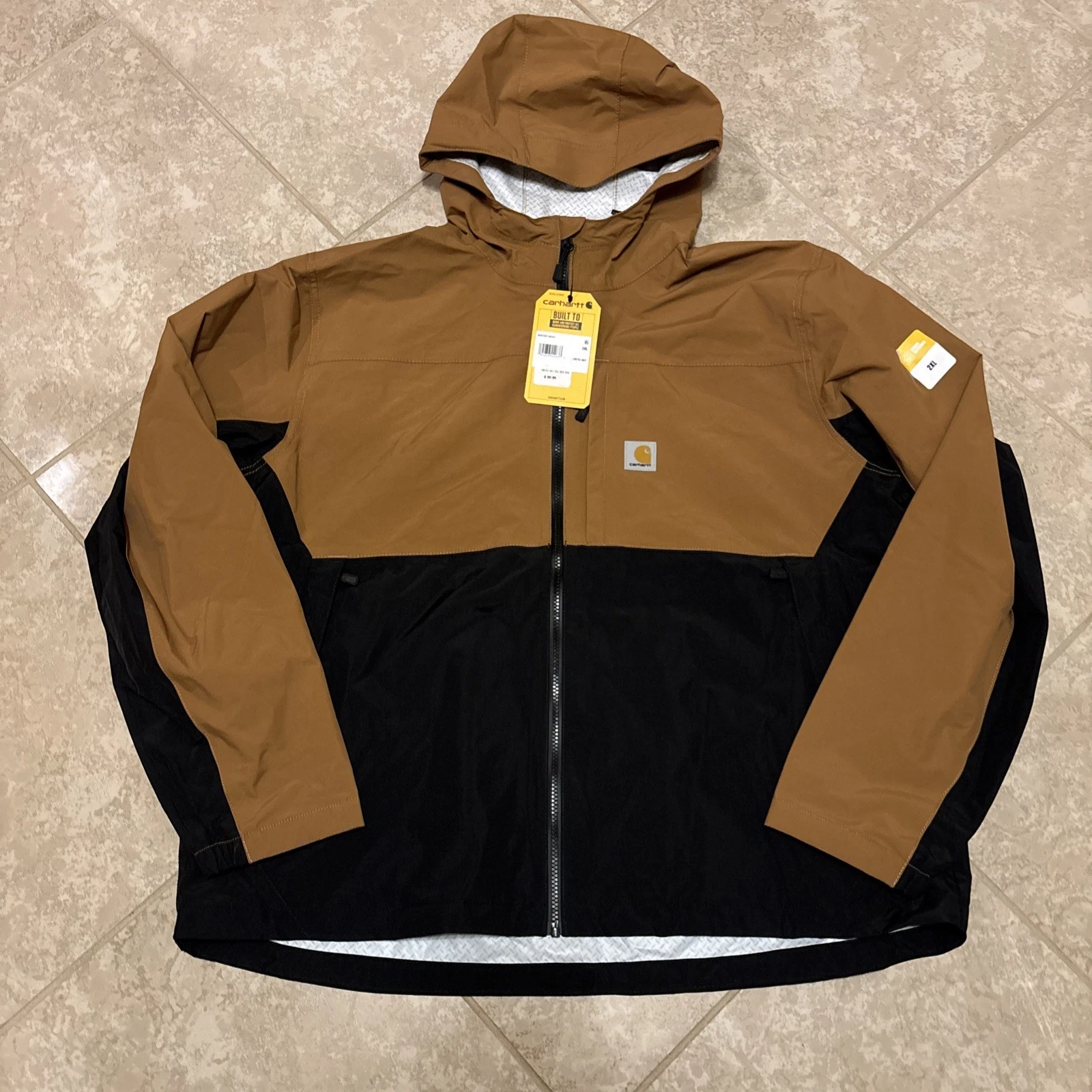 Carhartt Jacket Storm Defender OJ5751-M Lightweight Relaxed Brown/Black Size XXL
Opens in a new wind