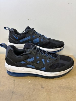 Nike Air Max Genome Black Signal Blue Uk 11 CW1648-002 Laufschuhe