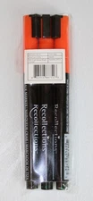 Lot of 3 Recollections White Chalk Markers for Crafting and Decoration