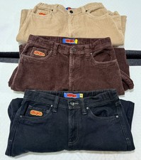 Lot Of 3 - Empyre Relax 2 Corduroy Pants  1 Black Denim Jeans Juniors/Kids