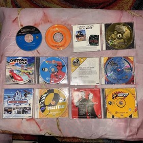 5X VINTAGE RARE SEGA DREAMCAST GAME LOT CAPCOM POWER STONE CRAZY TAXI+ 18WHEELER