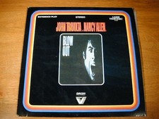 BLOW OUT 1981 LASERDISC  JOHN TRAVOLTA NANCY ALLEN BRIAN DE PALMA THRILLER