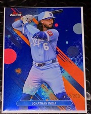 2025 Topps Finest Jonathan India Blue Common 122/200-KC Royals