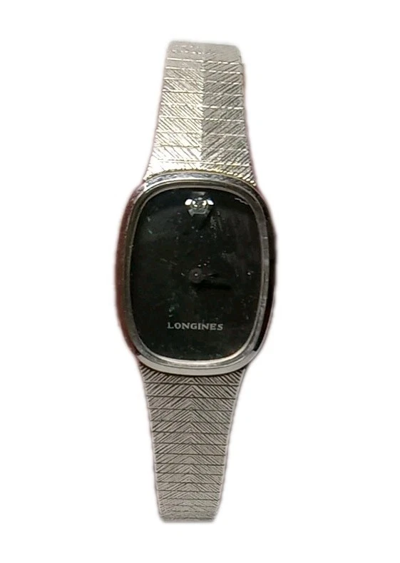 Vintage Longines Diamond 10k Gold Filled Mechanical Ladies Watch - Image 2 of 4