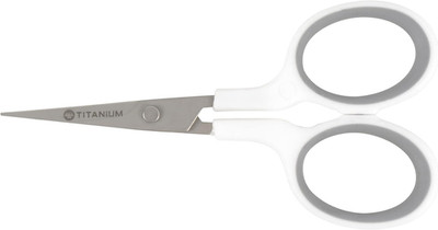 4'' Embroidery Scissors with Titanium-Bonded Blades for Crafting, Sewing
