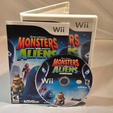 Nintendo Wii Monsters vs. Aliens