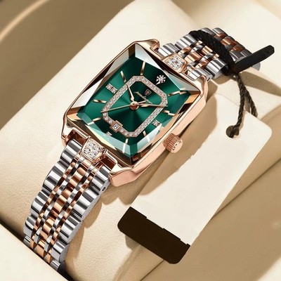 Damen Uhr Luxus Frauenuhr Elegant Frauen Uhren Gold Uhr Wasserdicht Weiblich