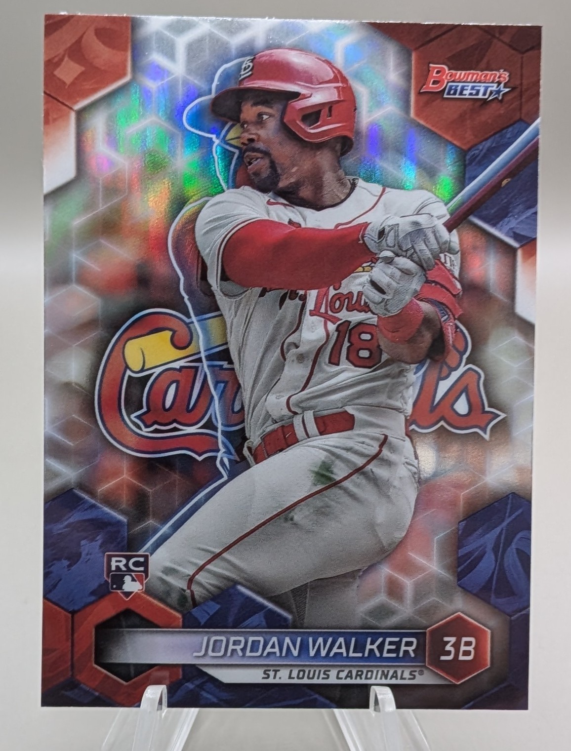 2023 Bowman's Best - Jordan Walker #65 Refractor (RC)