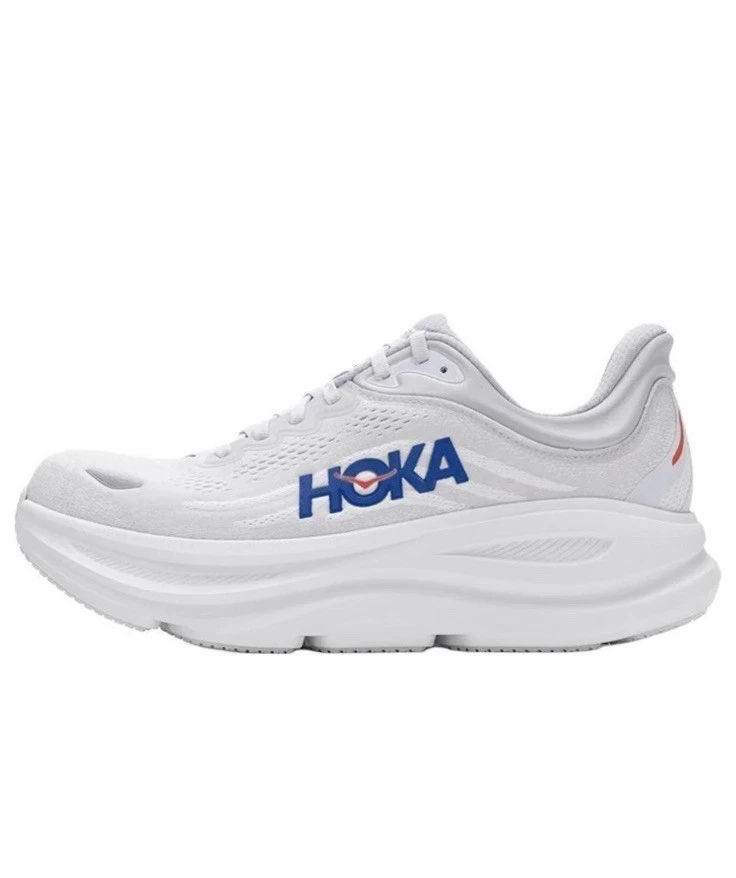 Hoka One One HOKA Bondi 9 White Blue for sale | eBay