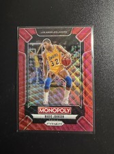 Magic Johnson 2024-25 Panini Prizm Monopoly Red Wave Prizm #LEG4 Lakers HOF