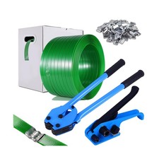 Banding Strapping Kit, Pallet Strapping Kit, Packaging Banding Tool with 5/8"...