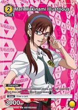Mari Makinami Illustrious Alternate Art Promo - UEPR /EVA-1-016 NM - Union Arena