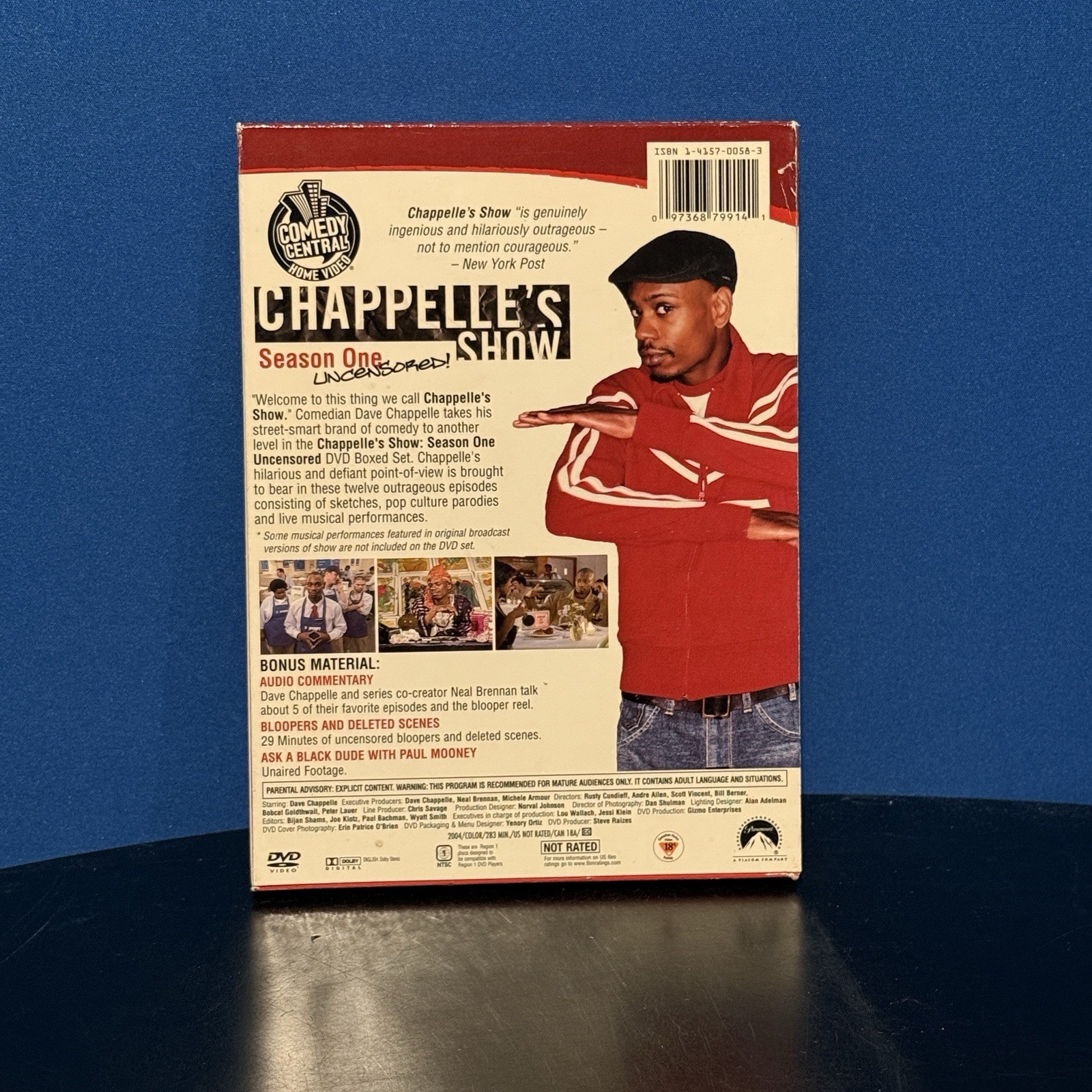 Chappelle's Show Complete Series Seasons 1 and 2 UNCENSORED Comedy Central DVD