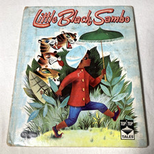 Little Black Sambo Vintage Original 1961 Top Top Tales 2463 Children's Book