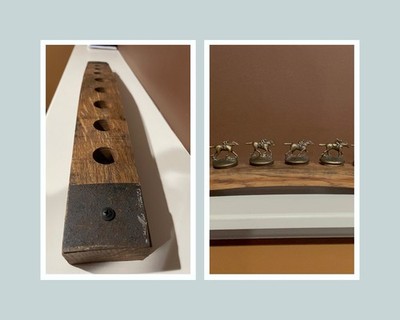 Blanton's Blantons Bourbon Stopper Display Stave Bottle Cork Barrel Stave Rustic