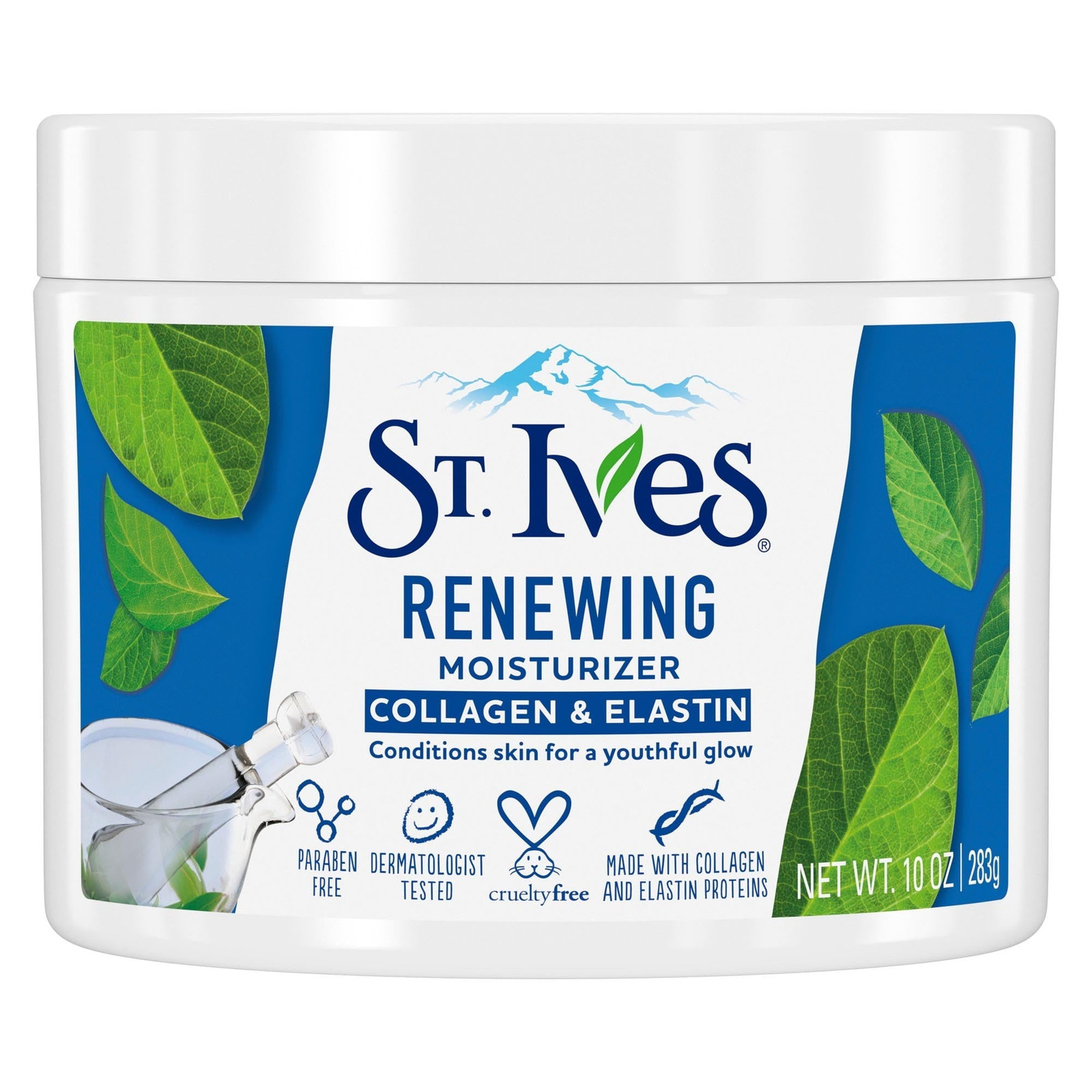 St. Ives Collagen Elastin Face Moisturizer Renewing for Dry Skin 10oz (6 Pack)