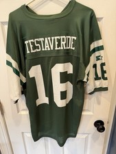 Vinny Testaverde Jets Jersey XL 52 Used Starter