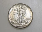 1946-D 50C WALKING LIBERTY SILVER HALF DOLLAR GEM BU