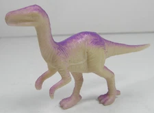 JaRu Purple & White Gallimimus 3" Long Dinosaur Toy Figure China