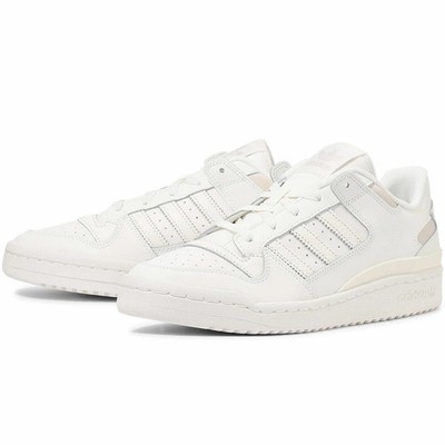 IH7828 adidas Originals Forum Low CL Core White Cloud White Grey One (Men's)