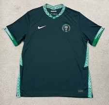 Nike Dri Fit Jersey Size XL Nigeria Football Federation Green GUC