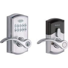 Kwikset SmartCode 955 Pembroke Light Commercial sans taille, chrome satiné