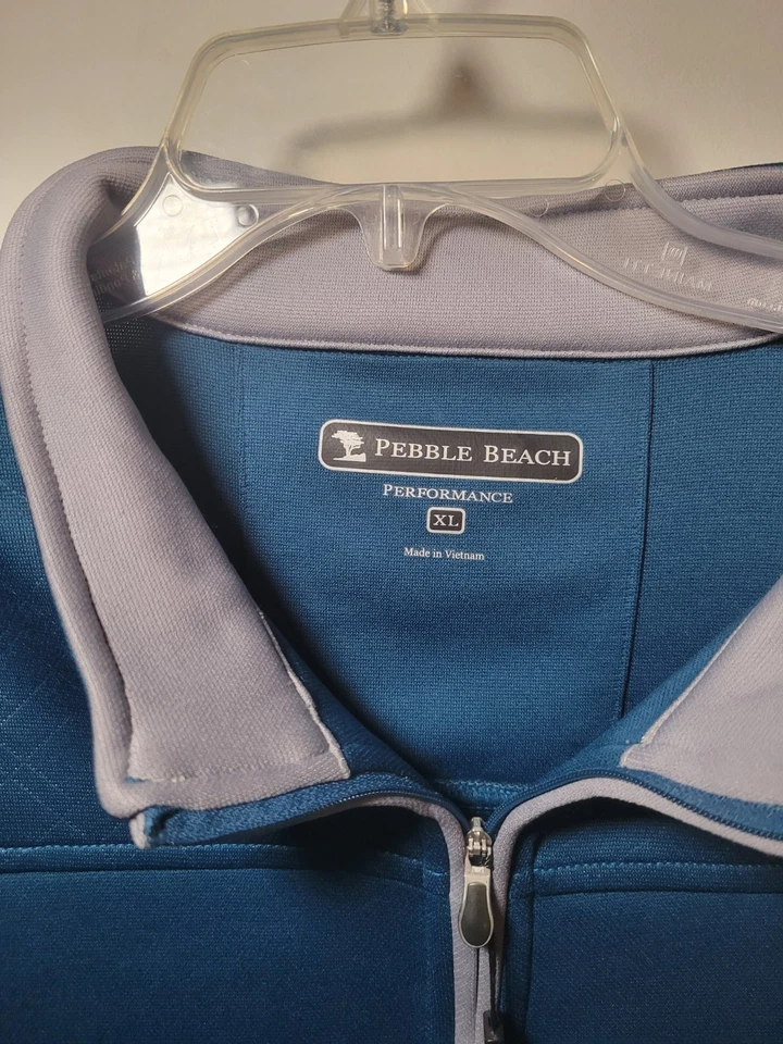 NWT Pebble Beach Performance Vest Blue Pullover Size XL - Image 3 of 4