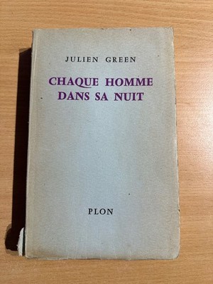 [49353-240] Littérature - Julien Green - Chaque Homme dans sa nuit - PLON