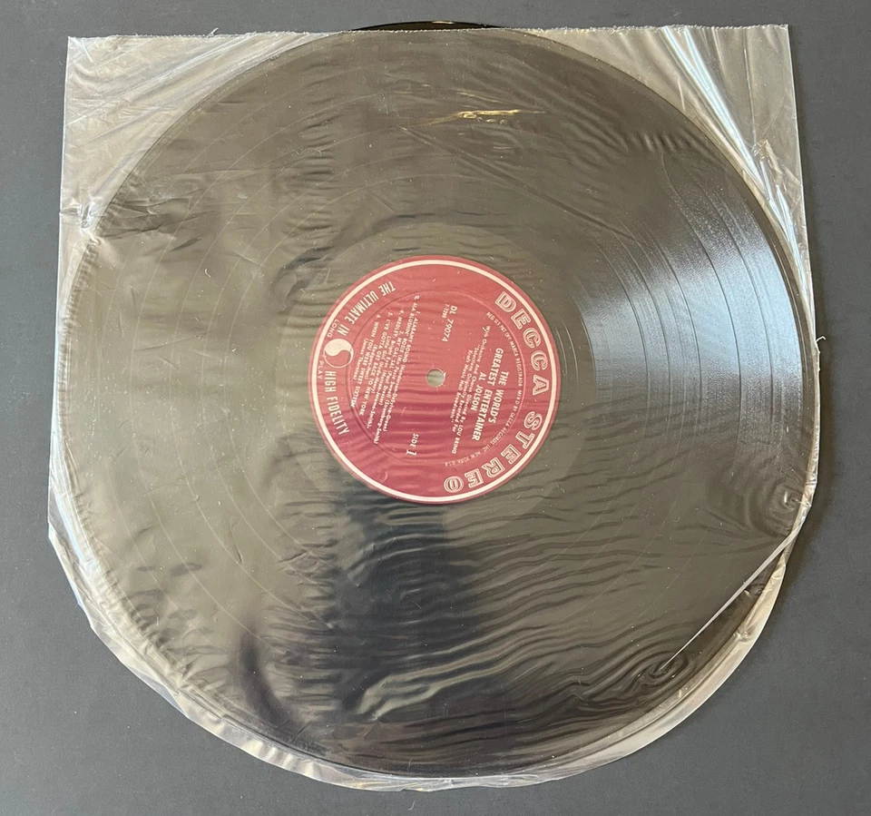 Al Jolson - The World's Greatest Entertainer LP, Album, Stereo, Shrinkwrap, NM- - Image 2 of 4