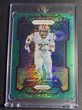 2023 PANINI PRIZM DARRICK FORREST JR GREEN SHIMMER PRIZM /5 NO.296 