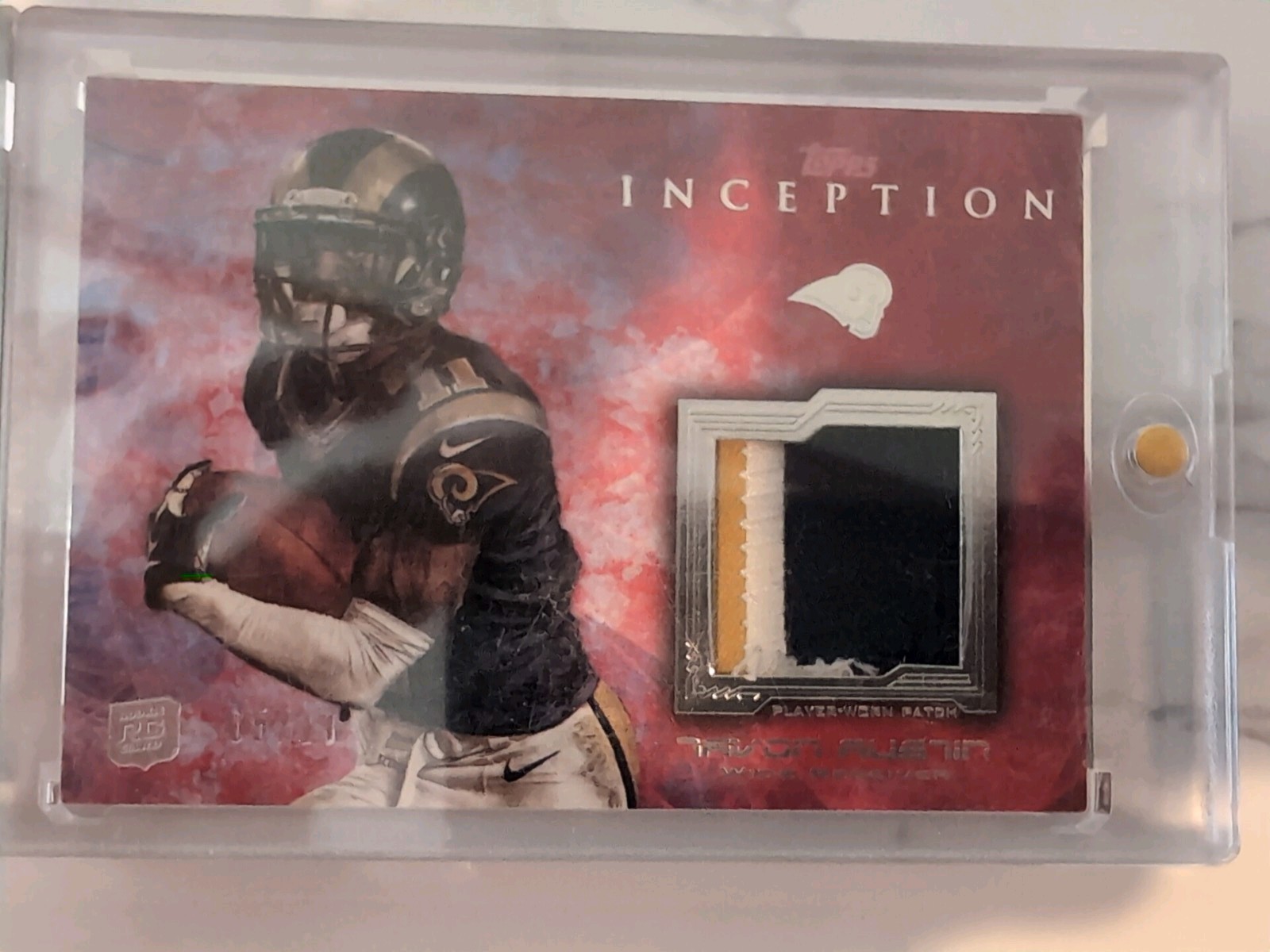 Tavon Austin Topps Inception Autograph Jumbo Patches #TA Inception Team Logo Patch 1/1