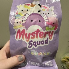 Squishmallows Easter  26 Purple  Monica  Axolotl Plush - OPEN TO REVEAL